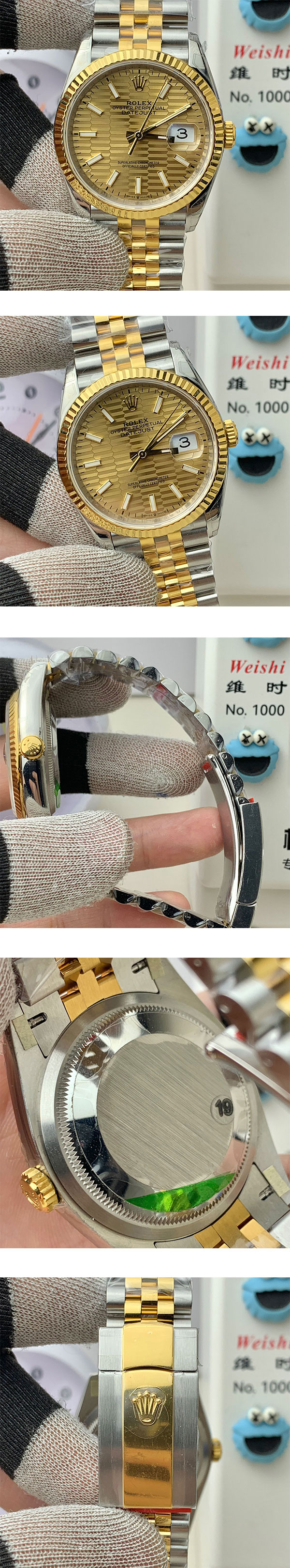 【GM工場】ロレックスコピー 126333 デイトジャスト 41mm、コンビ、3235搭載